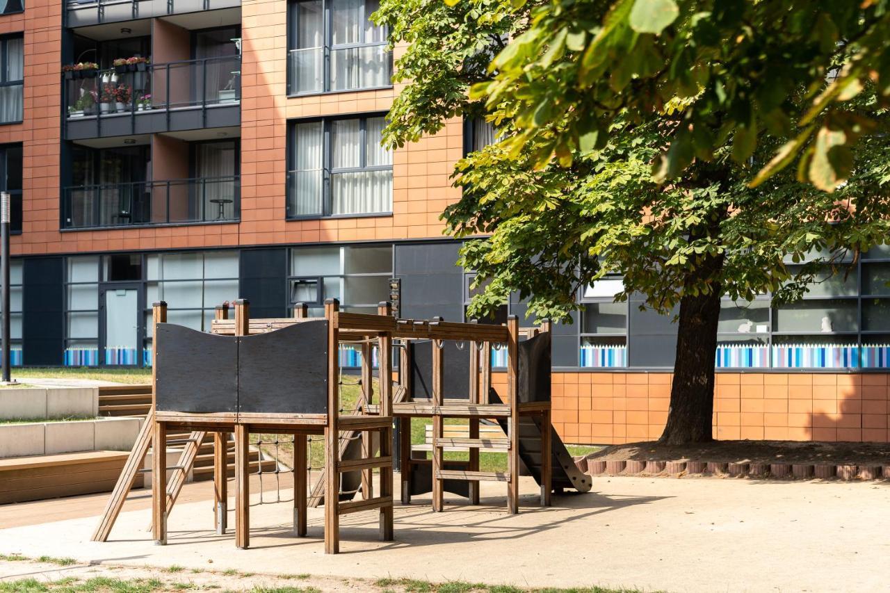 Scala 60C City Center Apartments With Parking By Lion Apartments Gdansk Luaran gambar
