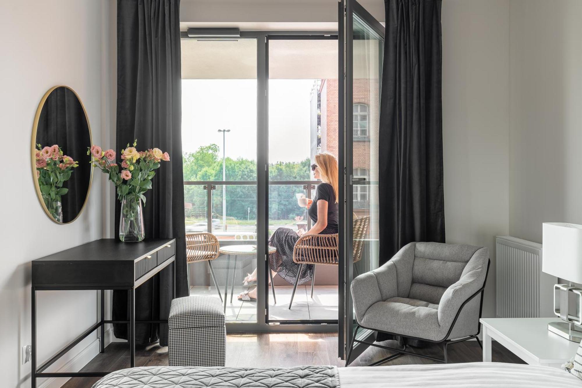 Scala 60C City Center Apartments With Parking By Lion Apartments Gdansk Luaran gambar
