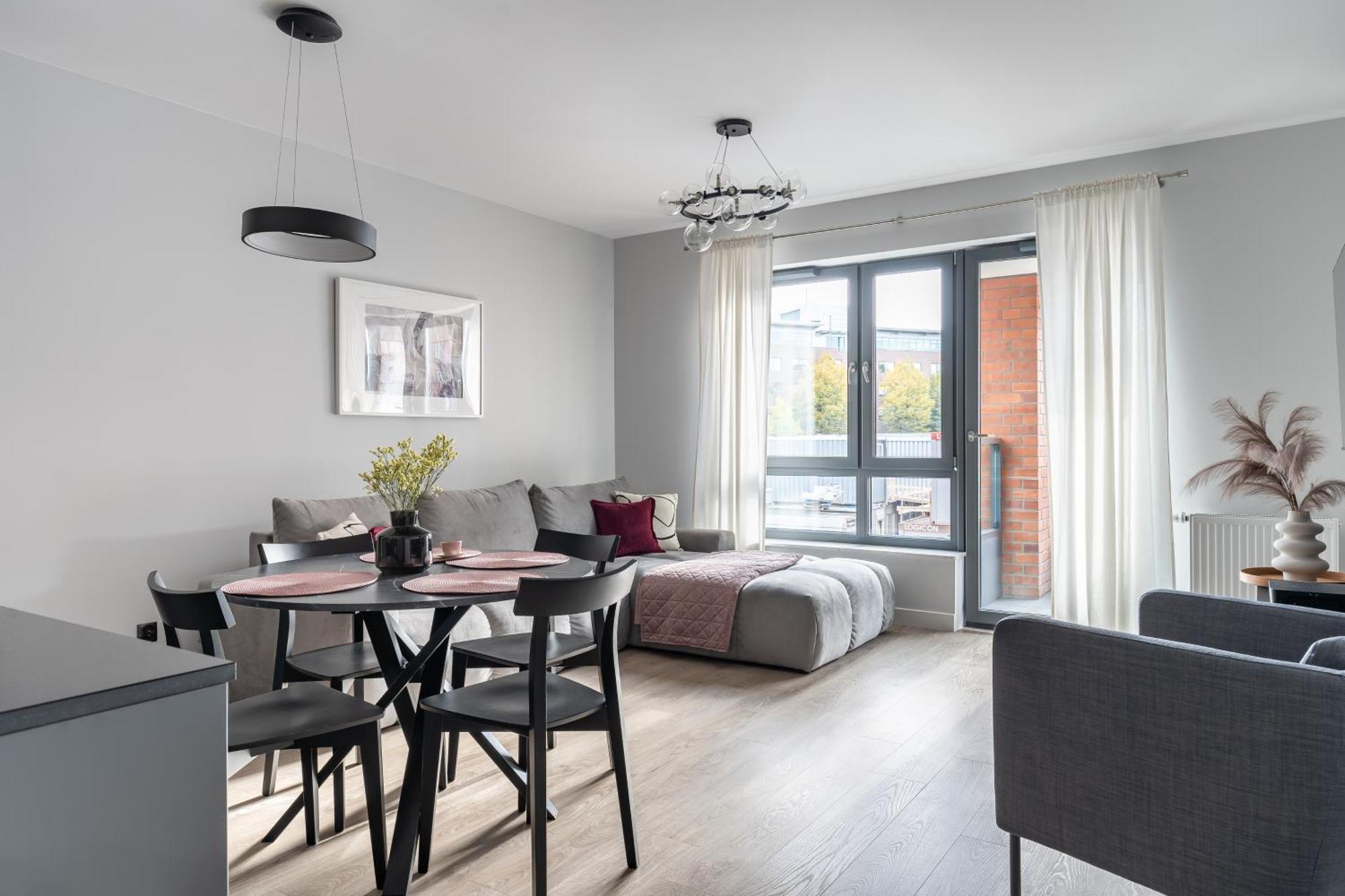 Scala 60C City Center Apartments With Parking By Lion Apartments Gdansk Luaran gambar