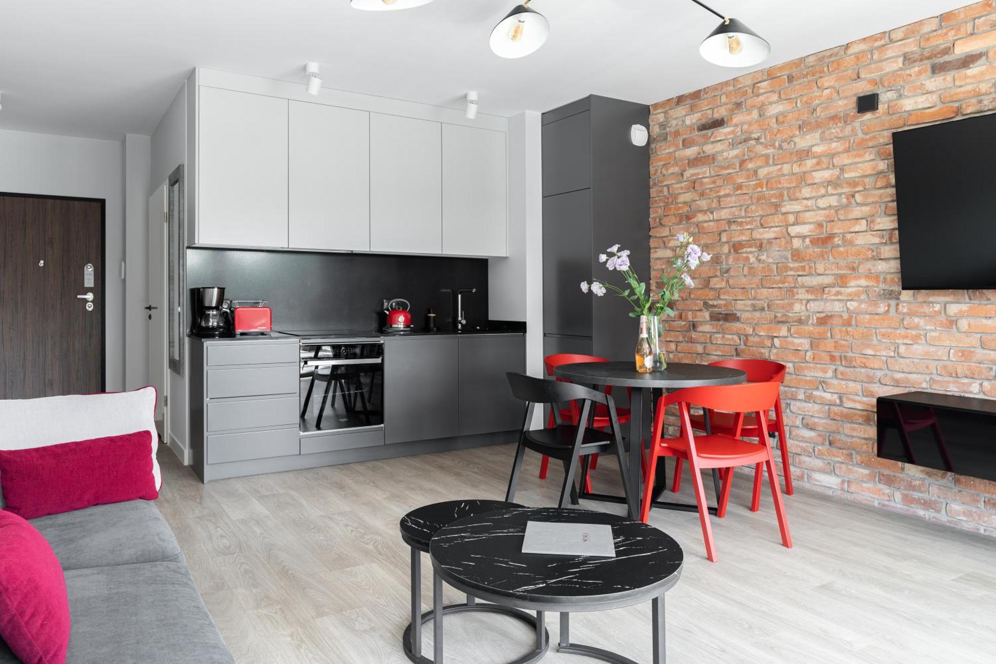 Scala 60C City Center Apartments With Parking By Lion Apartments Gdansk Luaran gambar